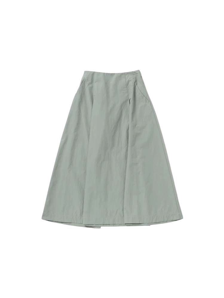 and wander 26SS ottomancloth skirt (W)