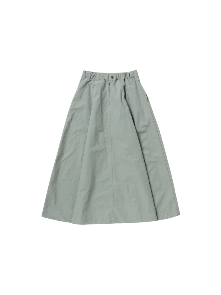 and wander 26SS ottomancloth skirt (W)