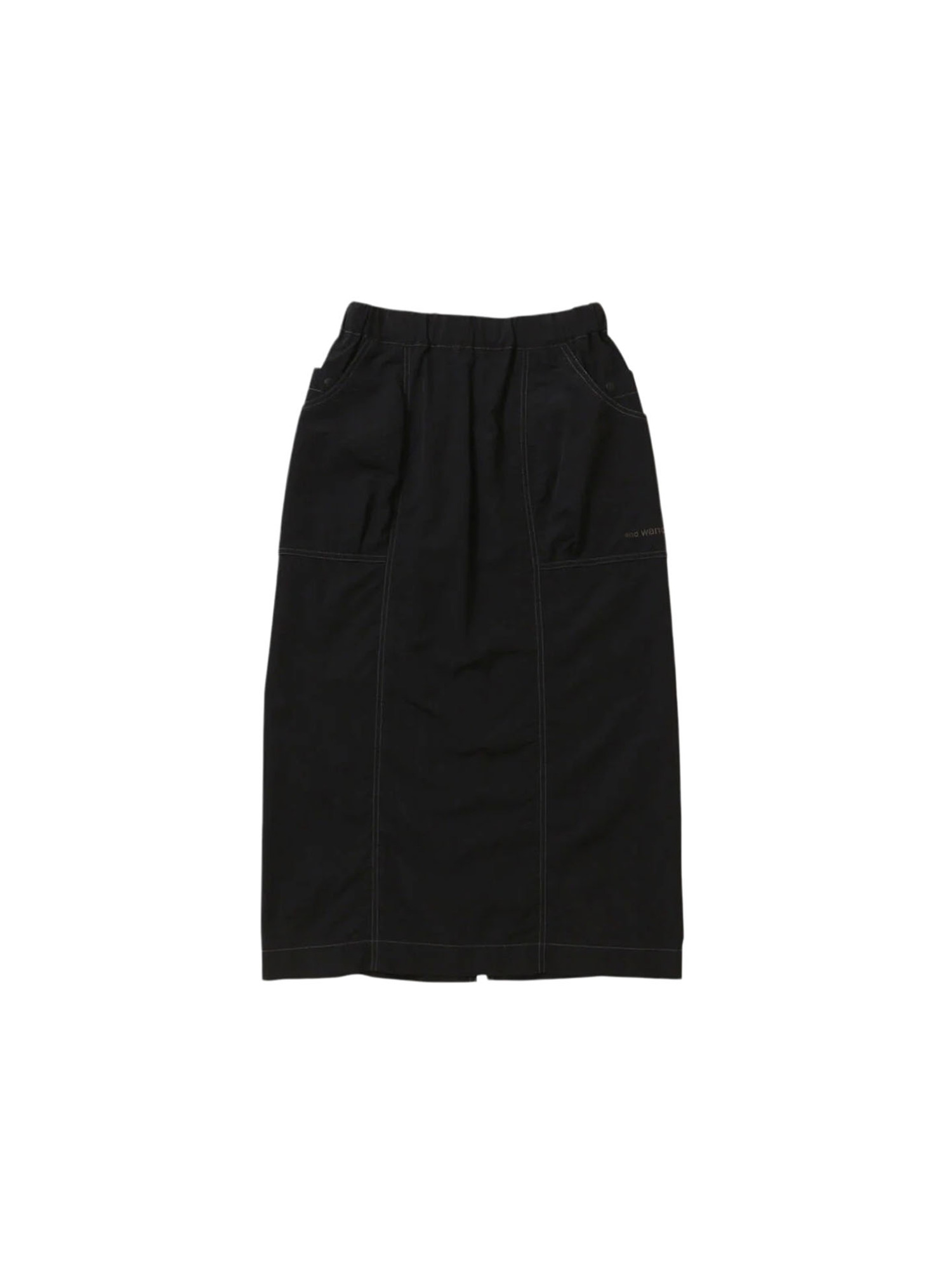 and wander 26SS crinkled nylon skirt (W)-2