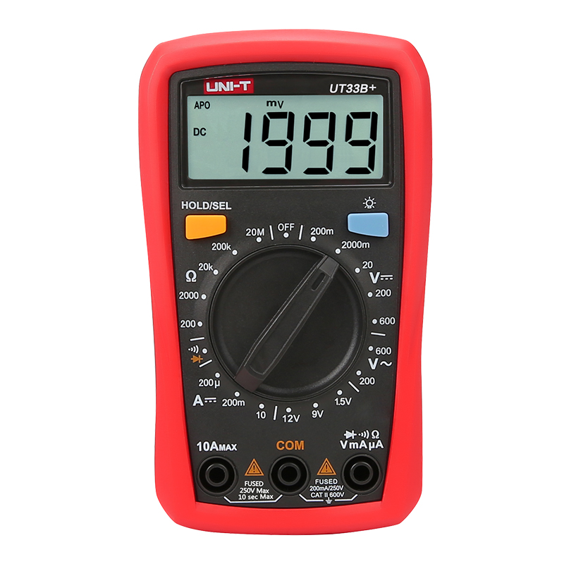 UT33+系列掌上型数字万用表